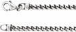 Sterling Silver 3 mm Franco 20" Chain 