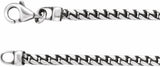 Sterling Silver 3 mm Franco 20" Chain 