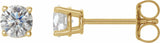 14K Yellow 1/2 CTW Natural Diamond Stud Earrings