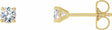 14K Yellow Gold 1/3 CTW Natural Diamond Cocktail-Style Earrings