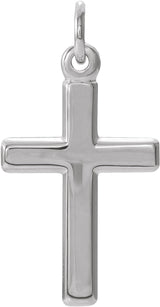 Platinum Cross Pendant 