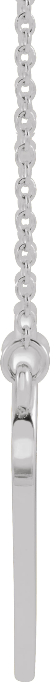 Sterling Silver Engravable Family Heart 18" Necklace