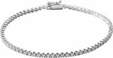 14K White 2 CTW Natural Diamond Line 7" Bracelet