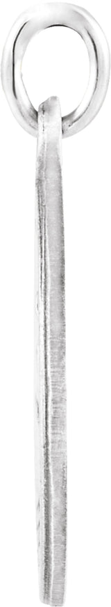 Sterling Silver 18 mm St. Luke Medal