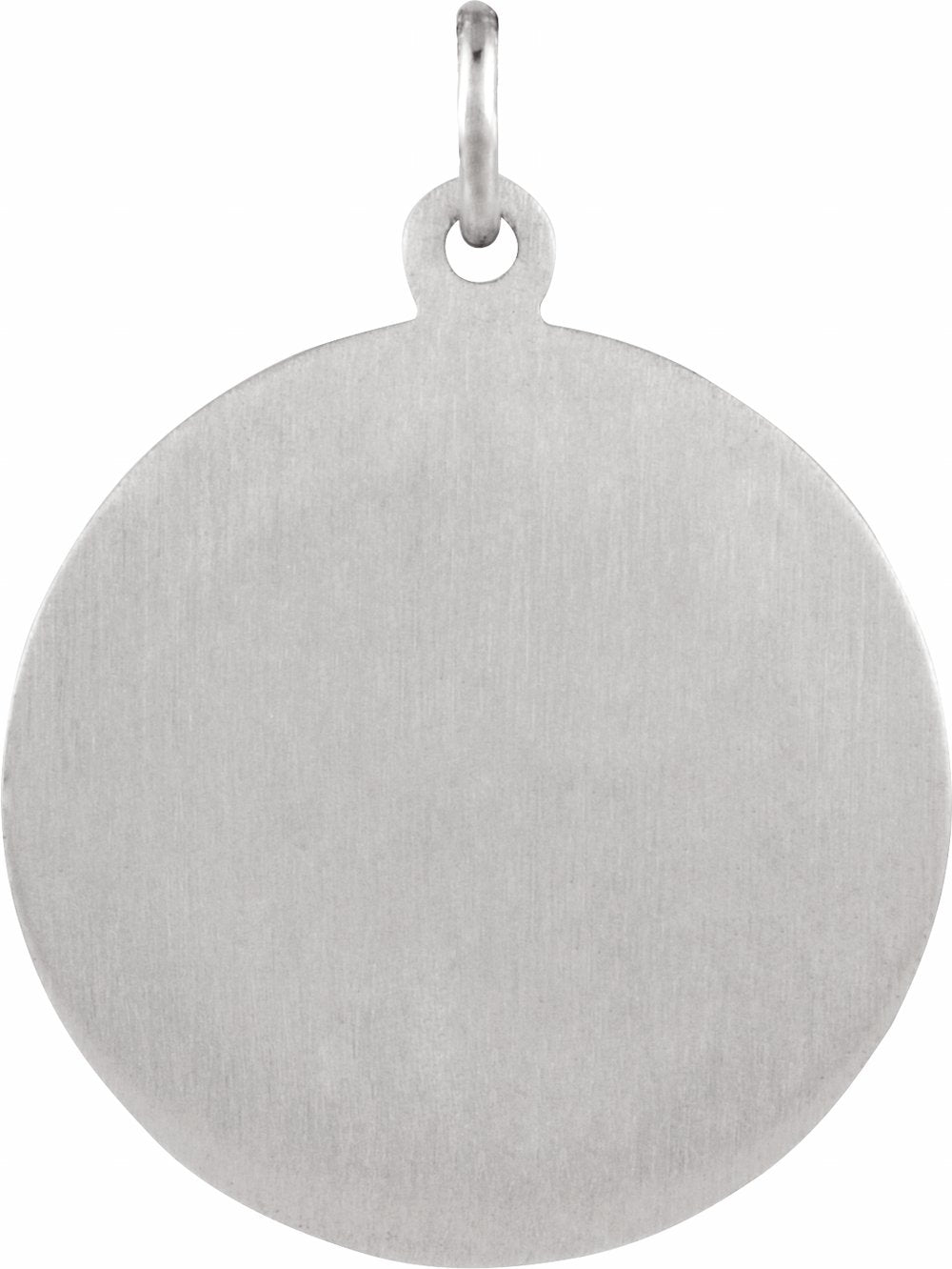 Sterling Silver 18 mm Round St. Mark Medal