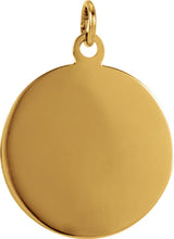 14K Yellow 15 mm St. Jude Thaddeus Medal