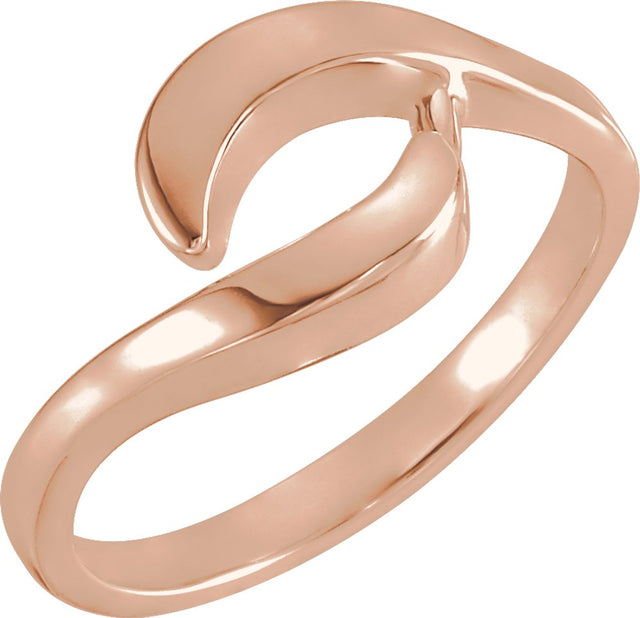 14K Rose Remount Open Shank