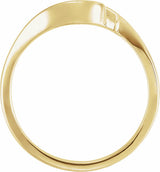 14K Yellow Remount Open Shank