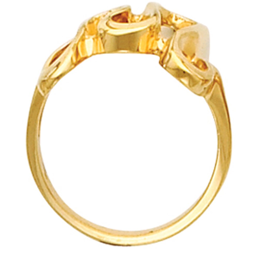 14K Yellow Freeform Ring