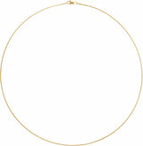 14K Yellow Gold-Filled 1.5 mm Wheat 20" Chain