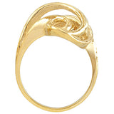 14K Yellow Freeform Ring