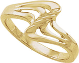 14K Yellow Freeform Ring