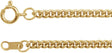 14K Yellow Gold-Filled 2.25 mm Curb 20" Chain