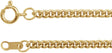 14K Yellow Gold-Filled 2.25 mm Curb 20" Chain