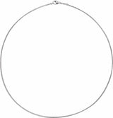 Platinum 1.2 mm Wheat 20" Chain