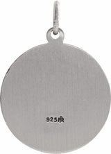 Sterling Silver 22 mm St. Joseph Medal