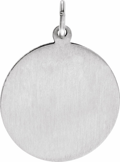 Sterling Silver 22 mm St. Jude Thaddeus Medal