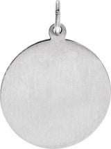 Sterling Silver 25 mm St. Jude Thaddeus Medal