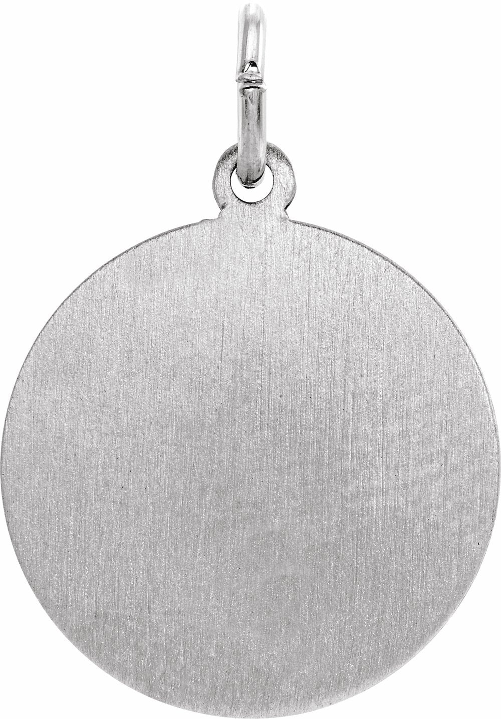 Sterling Silver 18 mm St. James Medal