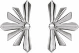 Sterling Silver Pair Star Earring