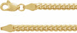 14K Yellow 3.3 mm Cuban Link Curb 24" Chain