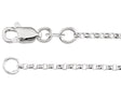 Sterling Silver 1.5 mm Rolo 18" Chain