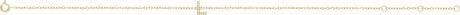 14K Yellow Gold .04 CTW Natural Diamond Initial L 6-7" Bracelet