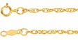 14K Yellow Gold-Filled 1.5 mm Rope 18" Chain