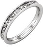 Platinum Sculptural Band 