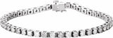 14K White Gold 4 3/4 CTW Lab-Grown Diamond Line 7" Bracelet