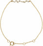 14K Yellow Gold 1/3 CTW Natural Diamond  Bar 6-7" Bracelet