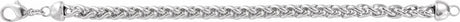 Sterling Silver Wheat 8" Chain 
