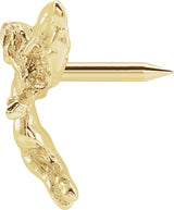 14K Yellow Dancing Angel Lapel Pin