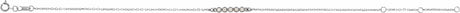 14K White Gold .07 CTW Natural Diamond Bar 6 1/2-7 1/2" Bracelet