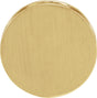 14K Yellow Gold Engravable Disc Pendant