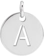 Sterling Silver Initial A Charm/Pendant