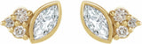 14K Yellow Gold 1/5 CTW Natural Diamond Earrings
