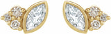 14K Yellow Gold 1/5 CTW Natural Diamond Earrings
