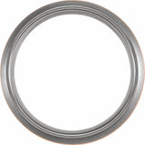 18K Rose Gold PVD Tungsten 8 mm Half Round Band