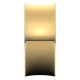 10K Yellow Gold 9 mm Comfort-Fit Concave Band Size 7.5