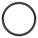 Continuum Sterling Silver 2 mm Stepped-Edge Flat Band Size 11.5