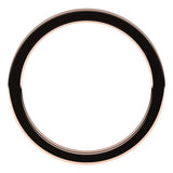 14K Rose Gold 1 mm Comfort-Fit Flat Band Size 8