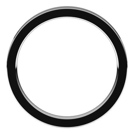 Palladium 2.5 mm Comfort-Fit Flat Band Size 9