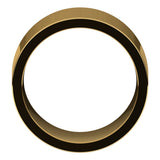 14K Yellow Gold 12 mm Comfort-Fit Flat Band Size 5.5