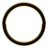 14K Yellow Gold 2 mm Comfort-Fit Flat Band Size 3.5