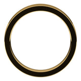 14K Yellow 4 mm Flat Comfort Fit Band