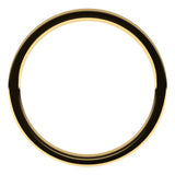 14K Yellow 1 mm Flat Comfort Fit Light Band Size 7