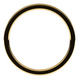 14K Yellow Gold 2 mm Lightweight Comfort-Fit Flat Band Size 4.5