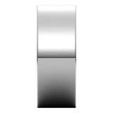 Platinum 8 mm Comfort-Fit Flat Band Size 10