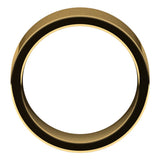 18K Yellow Gold 9 mm Comfort-Fit Flat Band Size 11.5